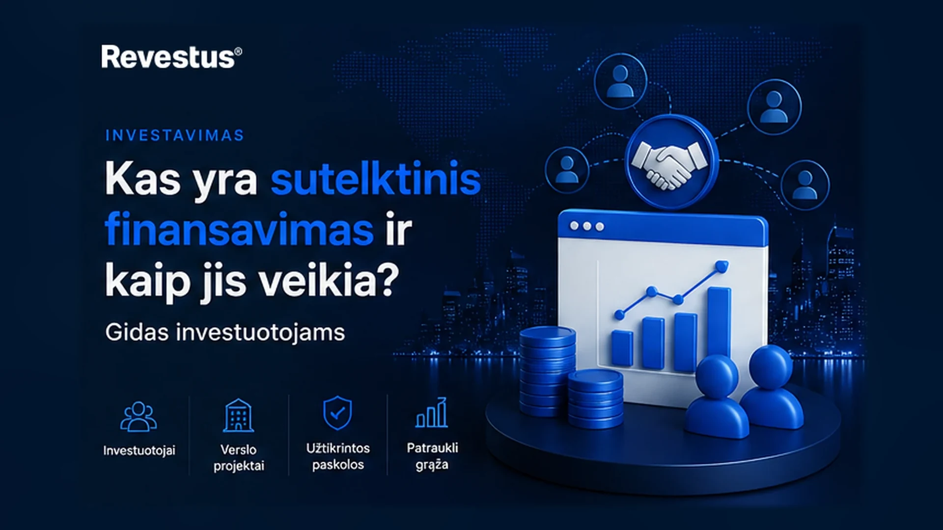 Kas yra sutelktinis finansavimas – investuotojai finansuoja verslo projektus per platformą